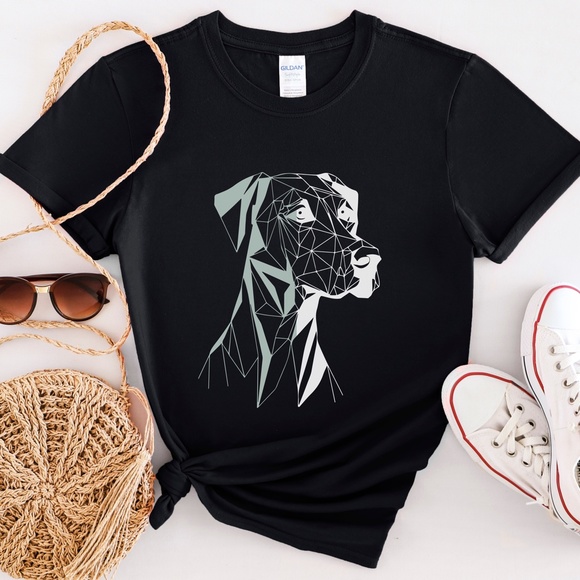 Geometric Dog T Shirt - Picture 9 of 12